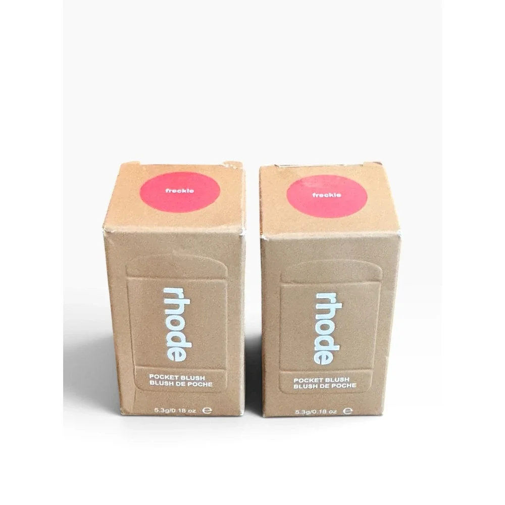 Rhode Pocket Blush Freckle Set of 2 Cream Blush Stick New